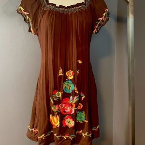 Urban Mango sz Small festive summer dress